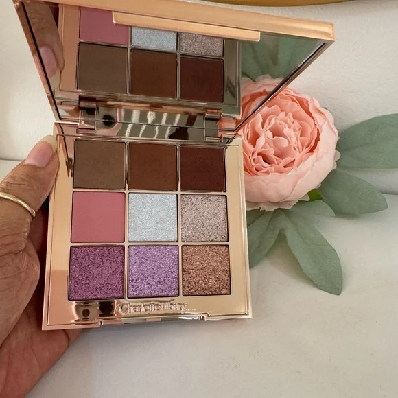 Charlotte Tilbury Eyeshadow Palette - Pink, Silver, Purple, Brown
